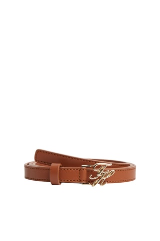 Ceinture en cuir - Marron