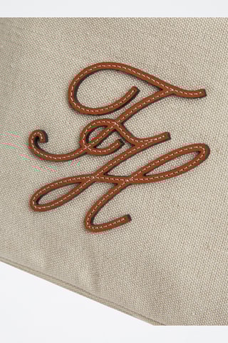 Sac seau en lin - Beige