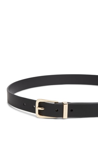Ceinture en cuir - Noir