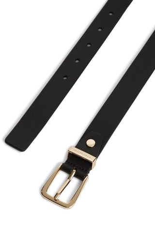 Ceinture en cuir - Noir