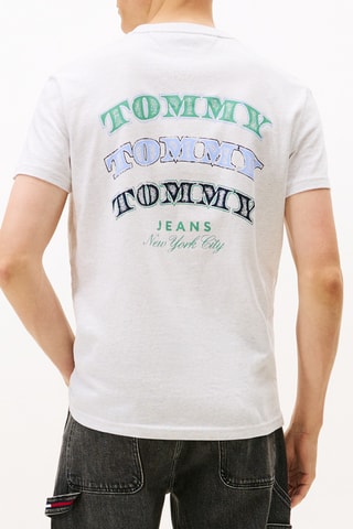 T-shirt regular - Gris clair chiné