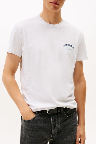 T-shirt regular - Gris clair chiné