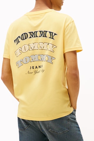 T-shirt regular - Jaune