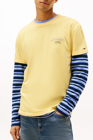 T-shirt regular - Jaune
