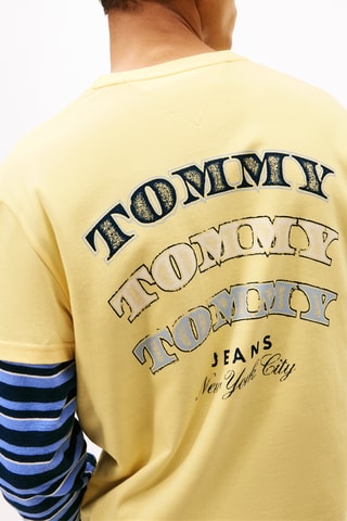 T-shirt regular - Jaune