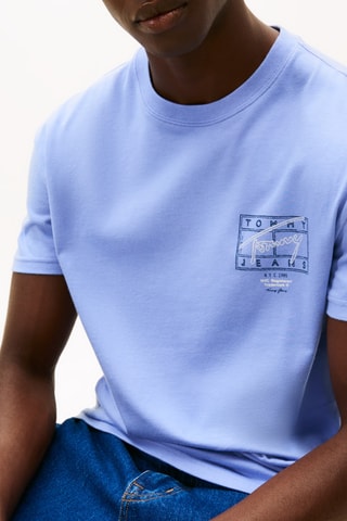 T-shirt regular - Ciel