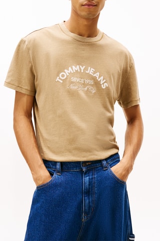 T-shirt regular - Beige