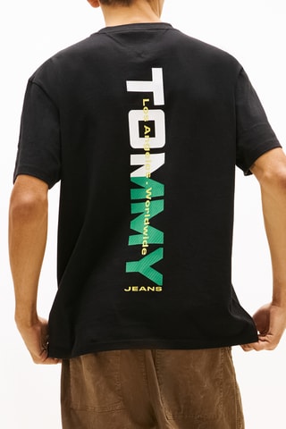 T-shirt relaxed - Noir