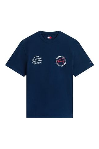 T-shirt relaxed - Bleu marine