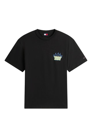 T-shirt relaxed - Noir