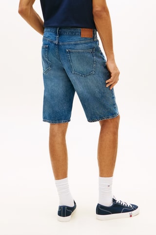 Calções de ganga - Azul