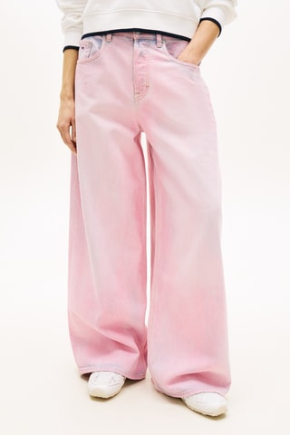 Pantalon wide legs - Rose poudré