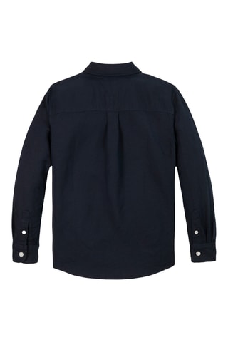 Chemise relaxed en lin - Bleu nuit