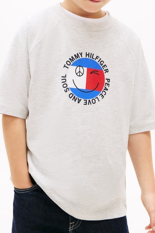 T-shirt - Gris clair chiné