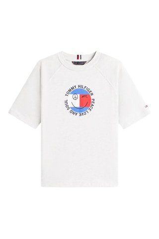 T-shirt - Gris clair chiné