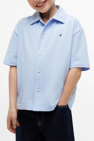 Chemise relaxed - Bleu clair
