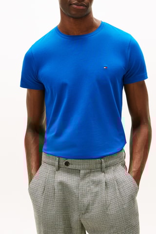 T-shirt slim - Bleu roi