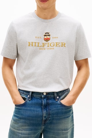 T-shirt - Gris clair chiné