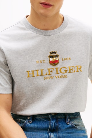 T-shirt - Gris clair chiné