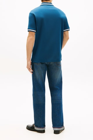 Polo regular - Bleu électrique