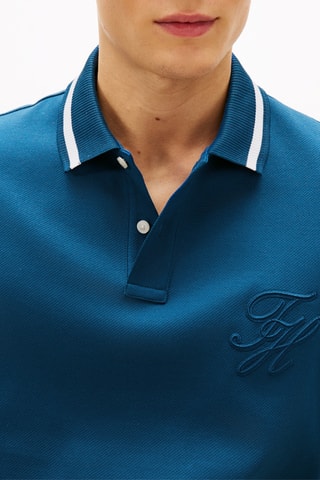 Polo regular - Bleu électrique