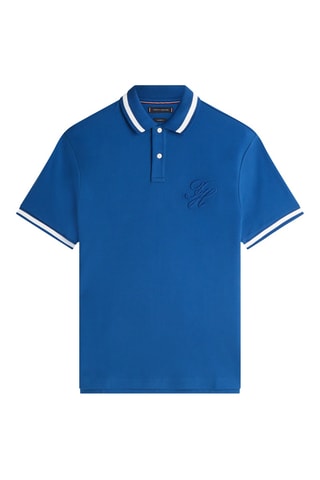 Polo regular - Bleu électrique
