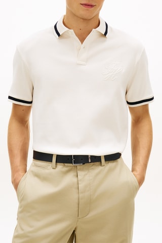Polo regular - Ivoire