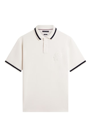 Polo regular - Ivoire