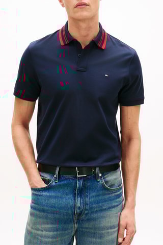 Polo regular - Bleu marine