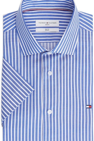 Chemise - Bleu cobalt et blanc