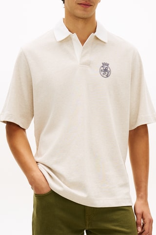 Polo relaxed - Ecru
