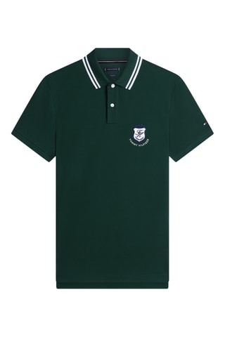 Polo regular en coton biologique - Vert