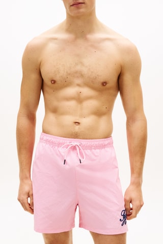 Short de bain - Rose poudré