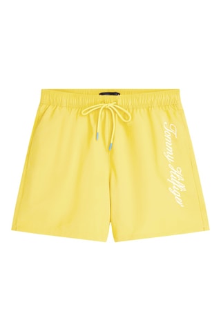Short de bain - Jaune