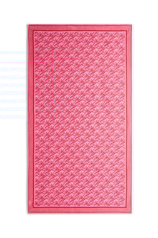 Serviette en coton biologique - Rose