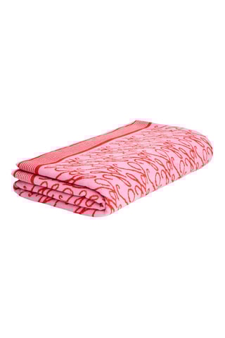 Serviette en coton biologique - Rose