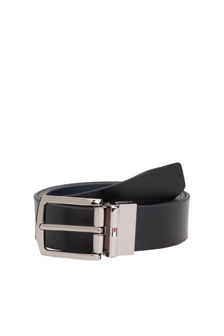 Ceinture en cuir - Bleu marine