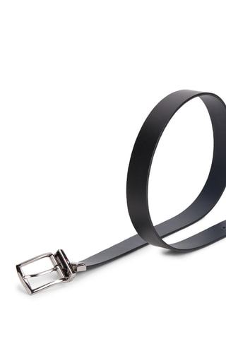 Ceinture en cuir - Bleu marine