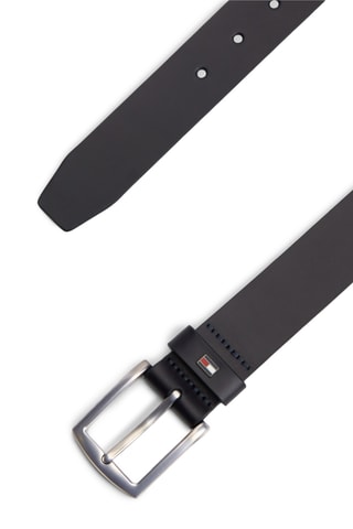 Ceinture en cuir - Bleu nuit