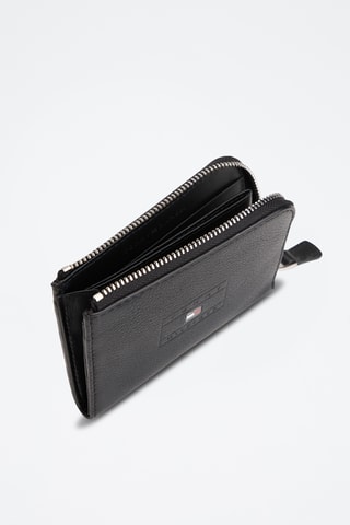 Porte-monnaie en cuir - Noir