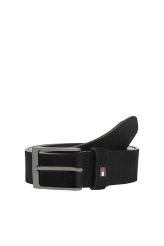 Ceinture en nubuck - Noir
