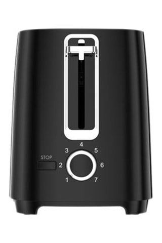 Tostapane - 700 W - 2 fette - Argentato e nero