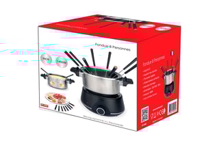 Apparecchio per fonduta - 1400 W - 8 persone