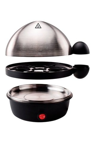 Cuociuova elettrico inox - 350 W - 7 uova