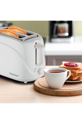 Tostapane - 700 W - 2 scomparti - Bianco