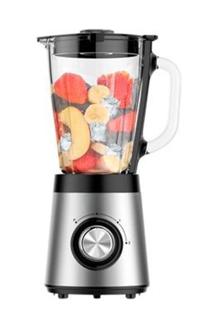 Blender - 500 W - 2 snelheden - Grijs en zwart