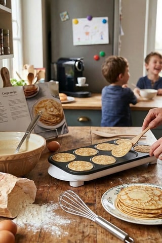 Crepiera - 1500 W - 8 crêpes