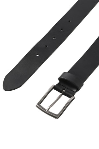 Ceinture en cuir - Noir