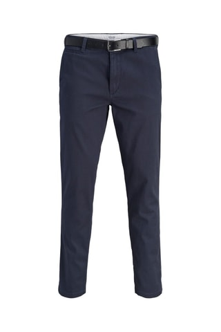 Chino slim en coton biologique - Noir