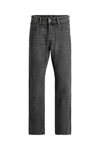 Jean relaxed taille haute - Noir